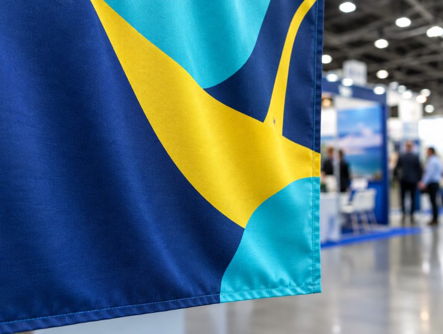 Textilbanner mit Sublimationsdruck